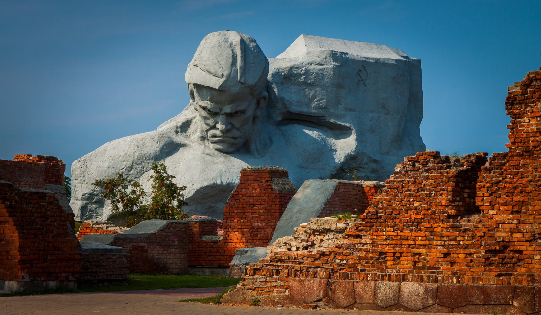 Брестская крепость в Беларуси.